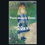 Pierre-Auguste Renoir Masterpieces Selection Calendar<br><div class="desc">14 Vintage impressionist paintings from Pierre-Auguste Renoir</div>