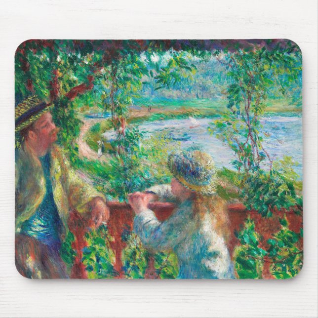 Pierre Auguste Renoir Mouse Pad (Front)