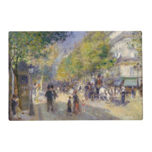 Pierre-Auguste Renoir - Paris, Grands Boulevards Placemat