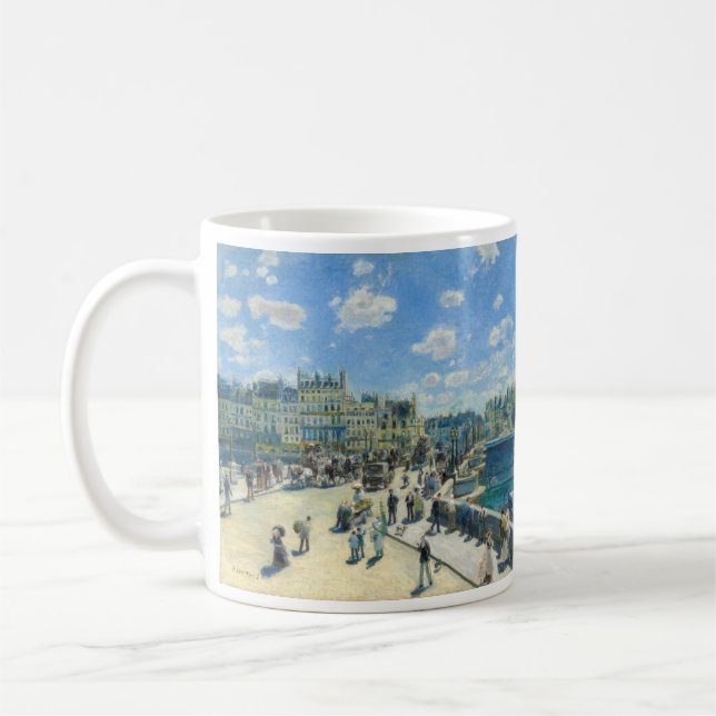 Pierre-Auguste Renoir - Paris, Pont-Neuf Coffee Mug (Left)