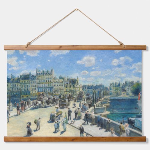 Pierre_Auguste Renoir _ Paris Pont_Neuf Hanging Tapestry
