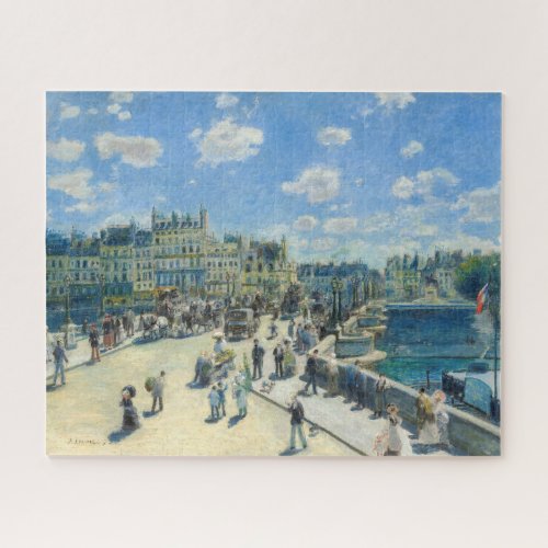 Pierre_Auguste Renoir _ Paris Pont_Neuf Jigsaw Puzzle