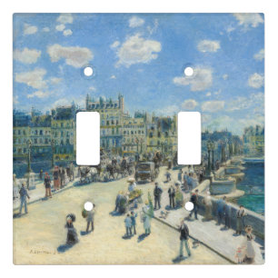 Pierre-Auguste Renoir - Paris, Pont-Neuf Light Switch Cover