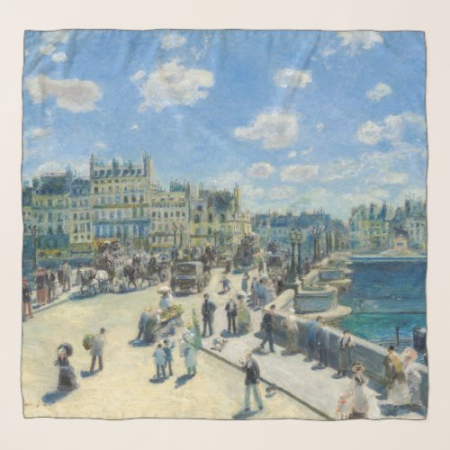 Pierre_Auguste Renoir _ Paris Pont_Neuf Scarf