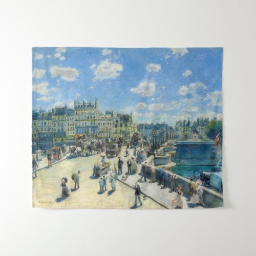 Pierre_Auguste Renoir _ Paris Pont_Neuf Tapestry