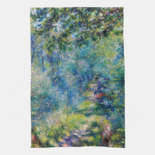 Pierre-Auguste Renoir - Path in the Forest Kitchen Towel