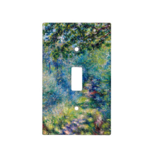 Pierre-Auguste Renoir - Path in the Forest Light Switch Cover