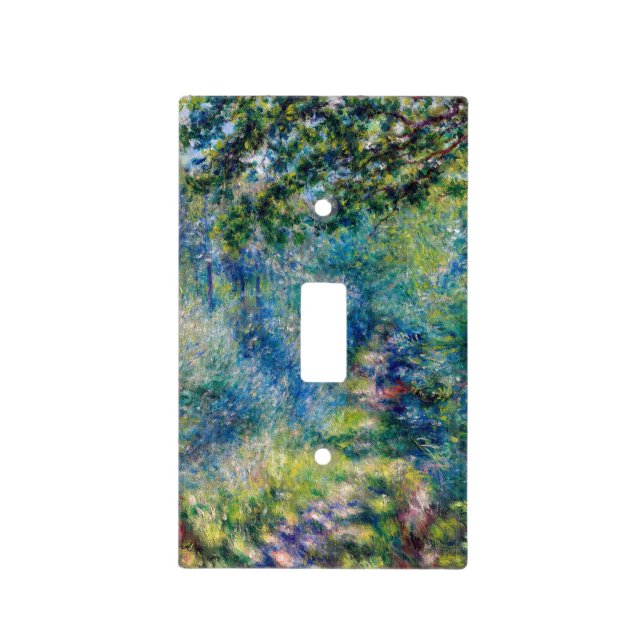 Pierre-Auguste Renoir - Path in the Forest Light Switch Cover (Front)