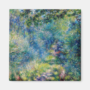 Pierre-Auguste Renoir - Path in the Forest Magnet