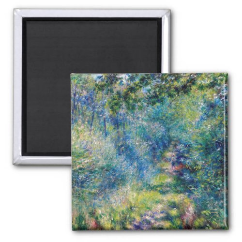 Pierre_Auguste Renoir _ Path in the Forest Magnet