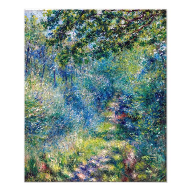 Pierre-Auguste Renoir - Path in the Forest Photo Print (Front)