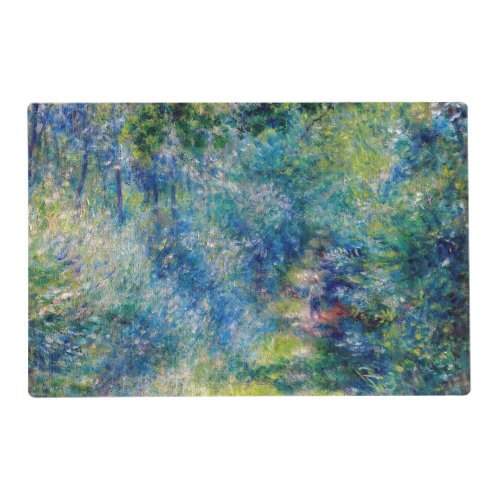 Pierre_Auguste Renoir _ Path in the Forest Placemat