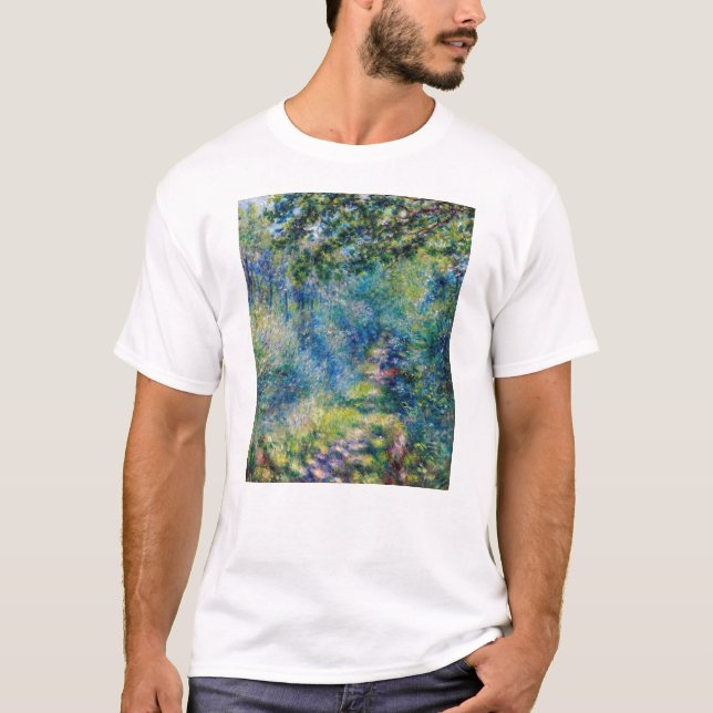 Pierre-Auguste Renoir - Path in the Forest T-Shirt (Front)