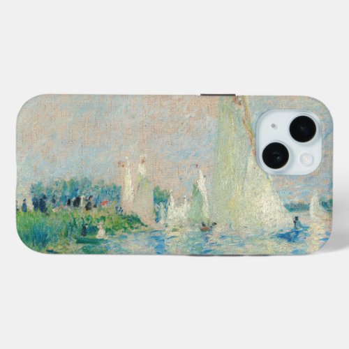 Pierre_Auguste Renoir _ Regatta at Argenteuil iPhone 15 Case