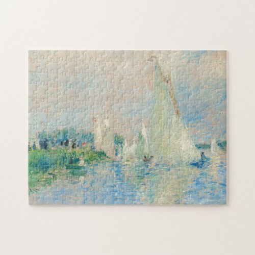 Pierre_Auguste Renoir _ Regatta at Argenteuil Jigsaw Puzzle