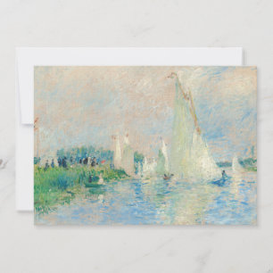 Pierre-Auguste Renoir - Regatta at Argenteuil Thank You Card