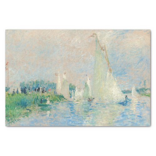 Pierre_Auguste Renoir _ Regatta at Argenteuil Tissue Paper