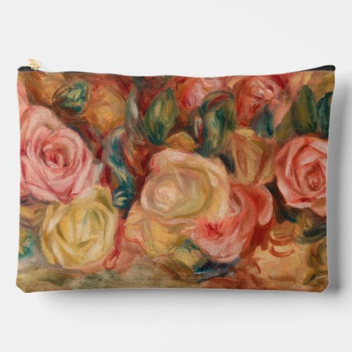 Pierre_Auguste Renoir _ Roses Accessory Pouch