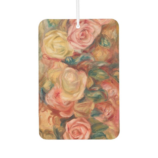 Pierre-Auguste Renoir - Roses Air Freshener (Front)