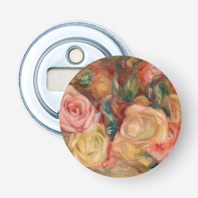 Pierre-Auguste Renoir - Roses Bottle Opener (Front)
