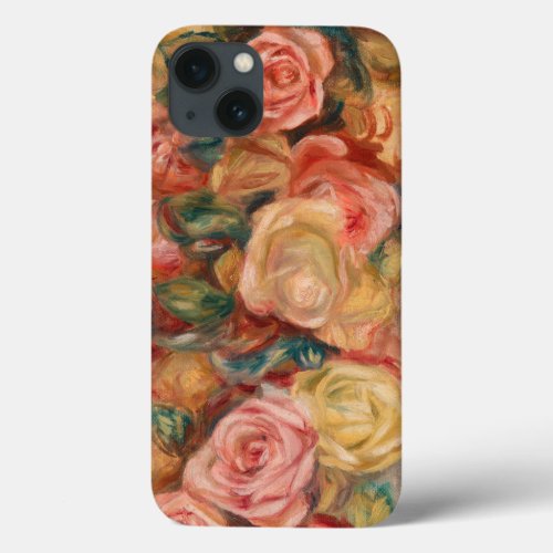 Pierre_Auguste Renoir _ Roses iPhone 13 Case