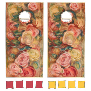 Pierre-Auguste Renoir - Roses Cornhole Set