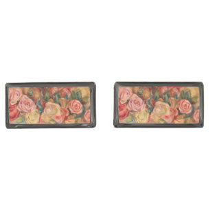 Pierre-Auguste Renoir - Roses Cufflinks