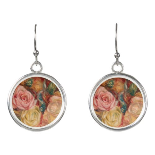 Pierre_Auguste Renoir _ Roses Earrings