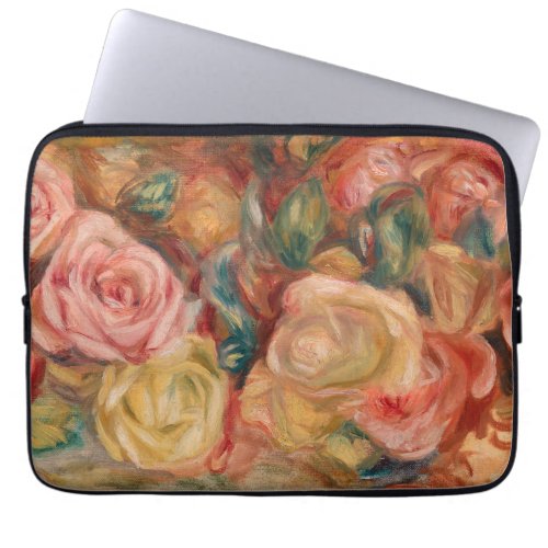 Pierre_Auguste Renoir _ Roses Laptop Sleeve