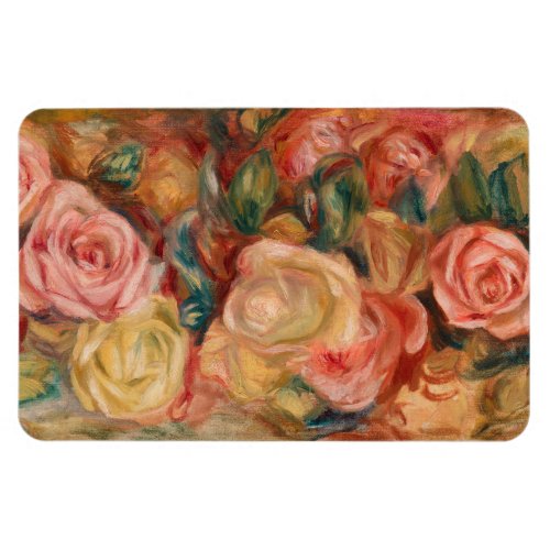 Pierre_Auguste Renoir _ Roses Magnet