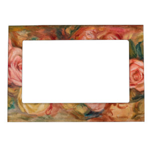Pierre-Auguste Renoir - Roses Magnetic Frame