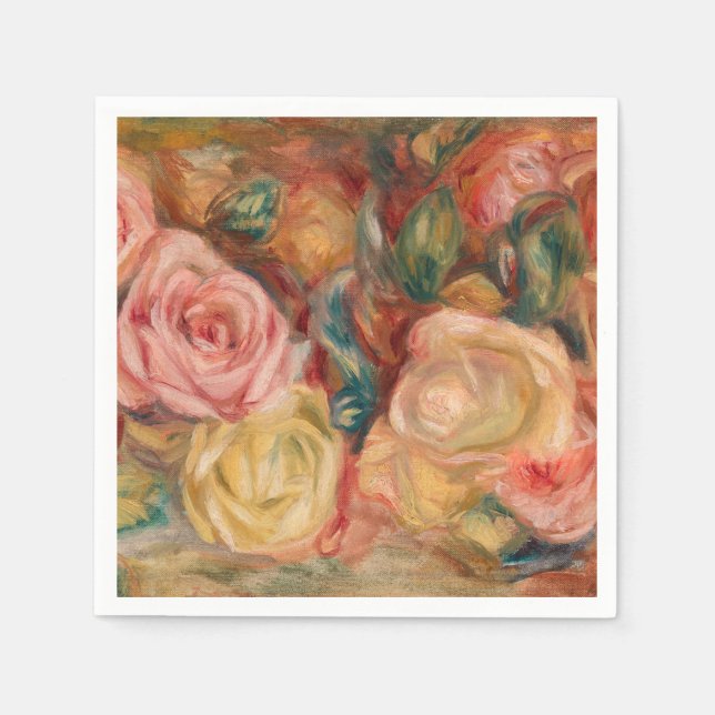 Pierre-Auguste Renoir - Roses Napkins (Front)