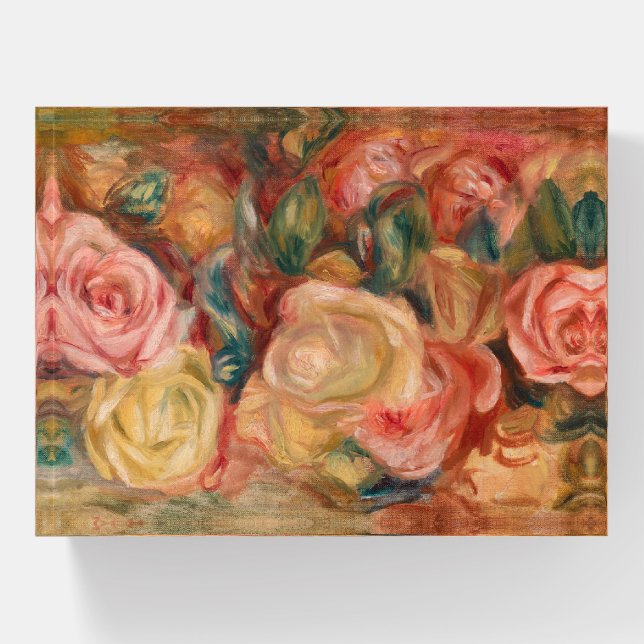 Pierre-Auguste Renoir - Roses Paperweight (Front)