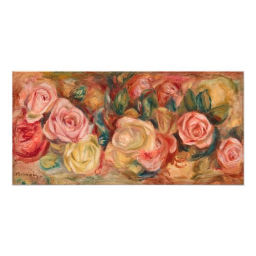 Pierre_Auguste Renoir _ Roses Photo Print