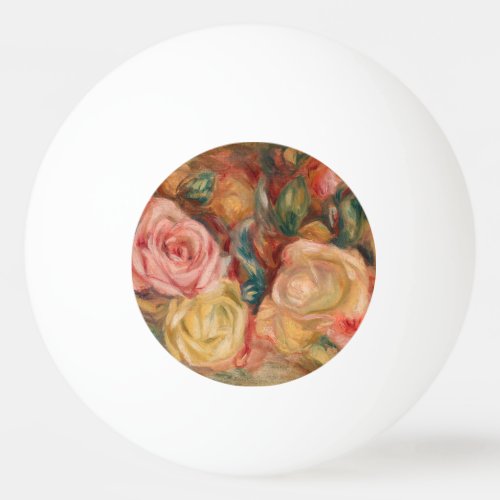 Pierre_Auguste Renoir _ Roses Ping Pong Ball