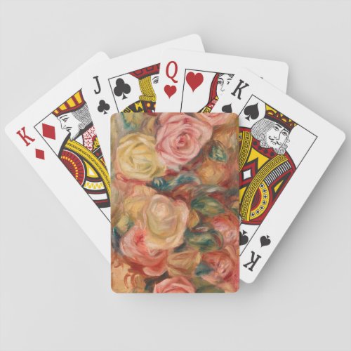 Pierre_Auguste Renoir _ Roses Playing Cards