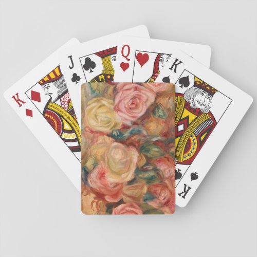 Pierre_Auguste Renoir _ Roses Poker Cards