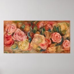 Pierre-Auguste Renoir - Roses Poster