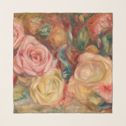 Pierre_Auguste Renoir _ Roses Scarf