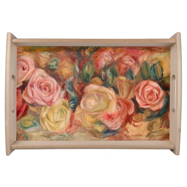 Pierre-Auguste Renoir - Roses Serving Tray (Front)