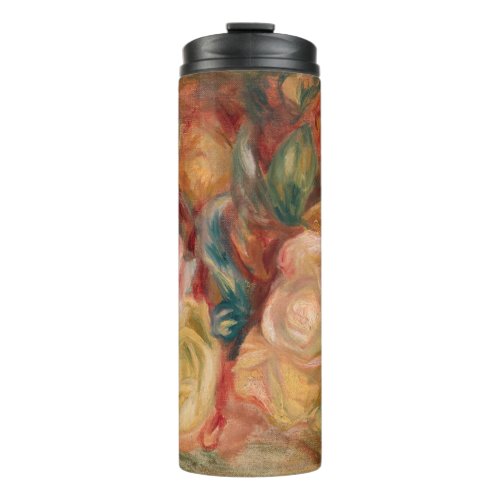 Pierre_Auguste Renoir _ Roses Thermal Tumbler