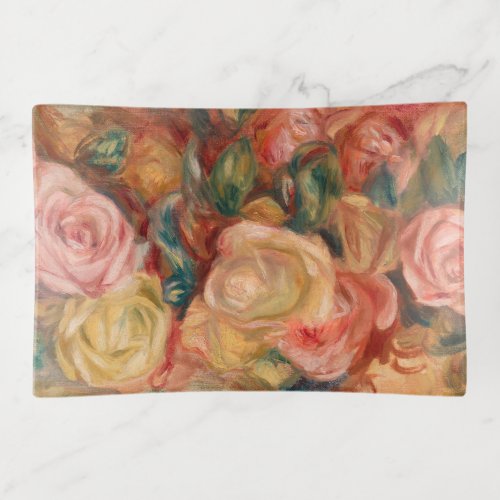 Pierre_Auguste Renoir _ Roses Trinket Tray