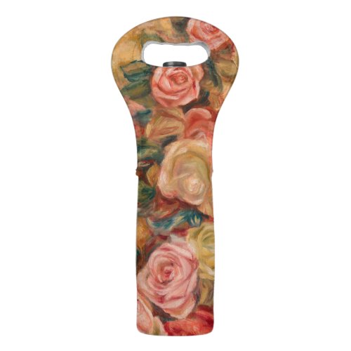 Pierre_Auguste Renoir _ Roses Wine Bag