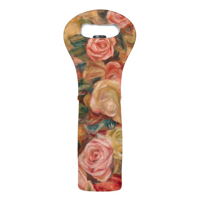 Pierre-Auguste Renoir - Roses Wine Bag (Front)