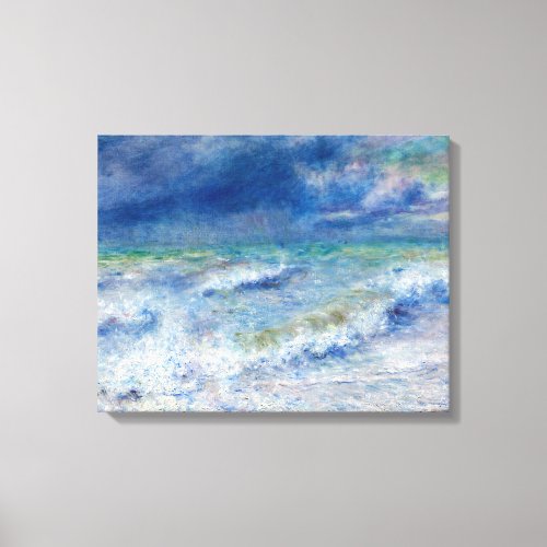 Pierre_Auguste Renoir _ Seascape Canvas Print