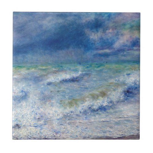 Pierre_Auguste Renoir _ Seascape Ceramic Tile