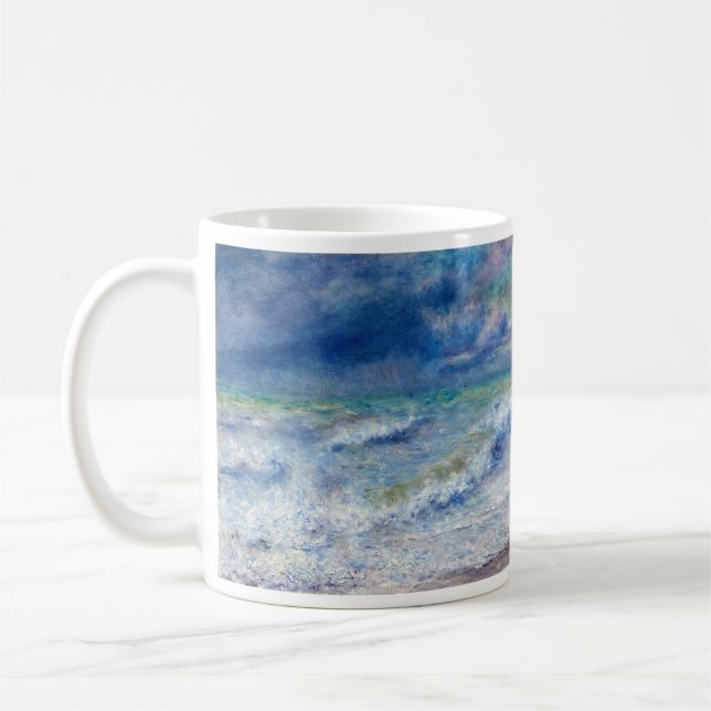Pierre-Auguste Renoir - Seascape Coffee Mug (Left)
