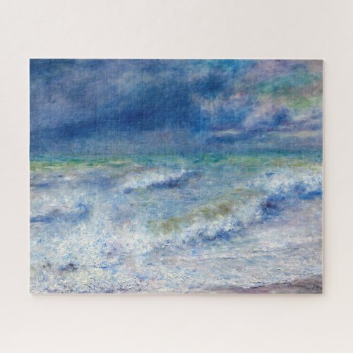 Pierre_Auguste Renoir _ Seascape Jigsaw Puzzle