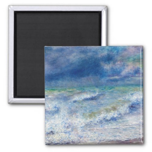 Pierre_Auguste Renoir _ Seascape Magnet