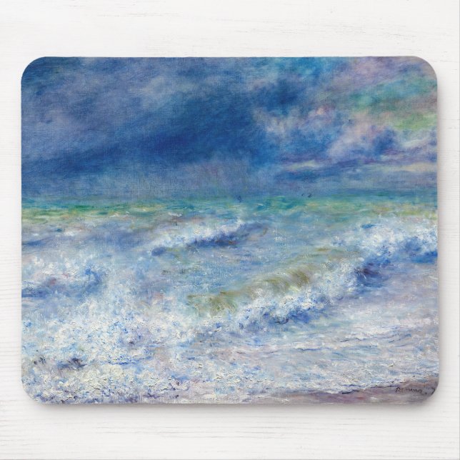 Pierre-Auguste Renoir - Seascape Mouse Pad (Front)